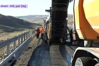 video surpare pe o portiune din autostrada a10 circulatia a fost oprita pe banda afectata 6901d8db26c46