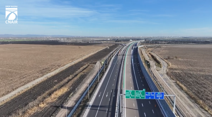 autostrada a7 ploiesti buzau azi la ora 1530 se deschide circulatia pe lotul 3 se va circula neintrerupt pe autostrada de la bucuresti la focsani 6928307676879