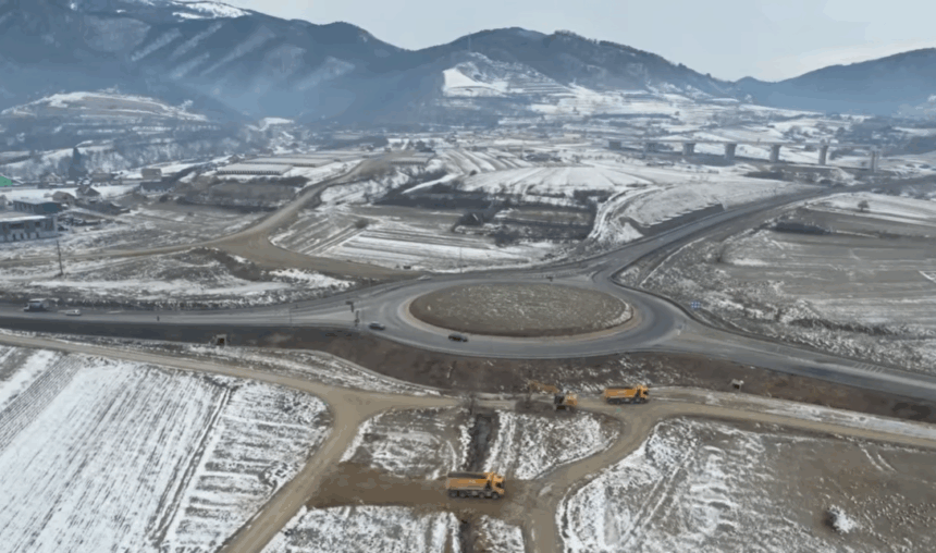 autostrada a13 sibiu fagaras turcii de la makyol pregatesc lucrarile la mega nodul boita intersectia cu a1 va fi una dintre cele mai spectaculoase din tara video 6976419aea0c1