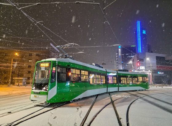 foto tramvai nou fabricat in bucuresti a intrat in teste 698c9ad87bc0b