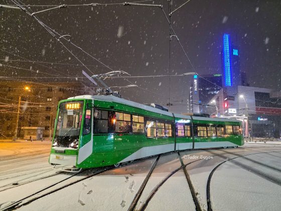 foto tramvai nou fabricat in bucuresti a intrat in teste 698c9ad87bc0b