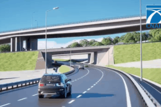 video autostrada a13 sibiu fagaras activitate intensa la nodul boita unul dintre cele mai spectaculoase din romania proiectat pe trei niveluri 699857840927a