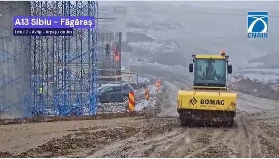 video autostrada a13 sibiu fagaras turcii de la makyol lucreaza cu 400 muncitori pe tronsonul 2 ajuns la un stadiu de 21 699ec703bf0c3