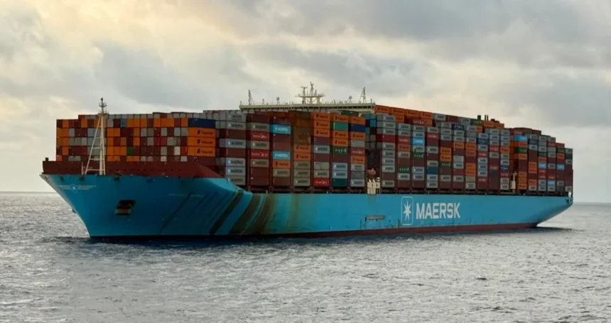 armatorul danez maersk anunta suspendarea tranzitului maritim prin stramtoarea ormuz 69a455c197bde