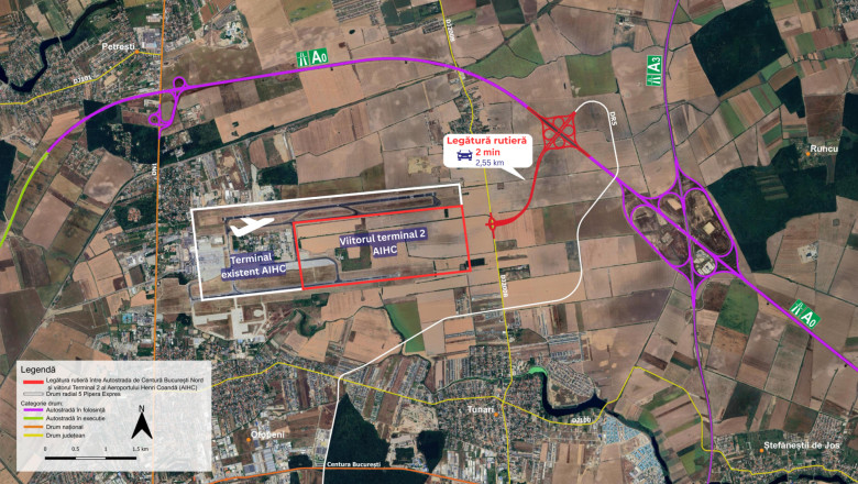 cnir lanseaza licitatie pentru conexiunea intre autostrada a0 si aeroportul otopeni investitie de peste 400 milioane de lei 69ba7d030bea9