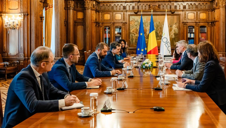 video secretarul general ocde a fost primit la palatul cotroceni mesajul lui nicusor dan 69b7ef3b38ac6